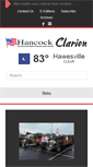 Mobile Screenshot of hancockclarion.com